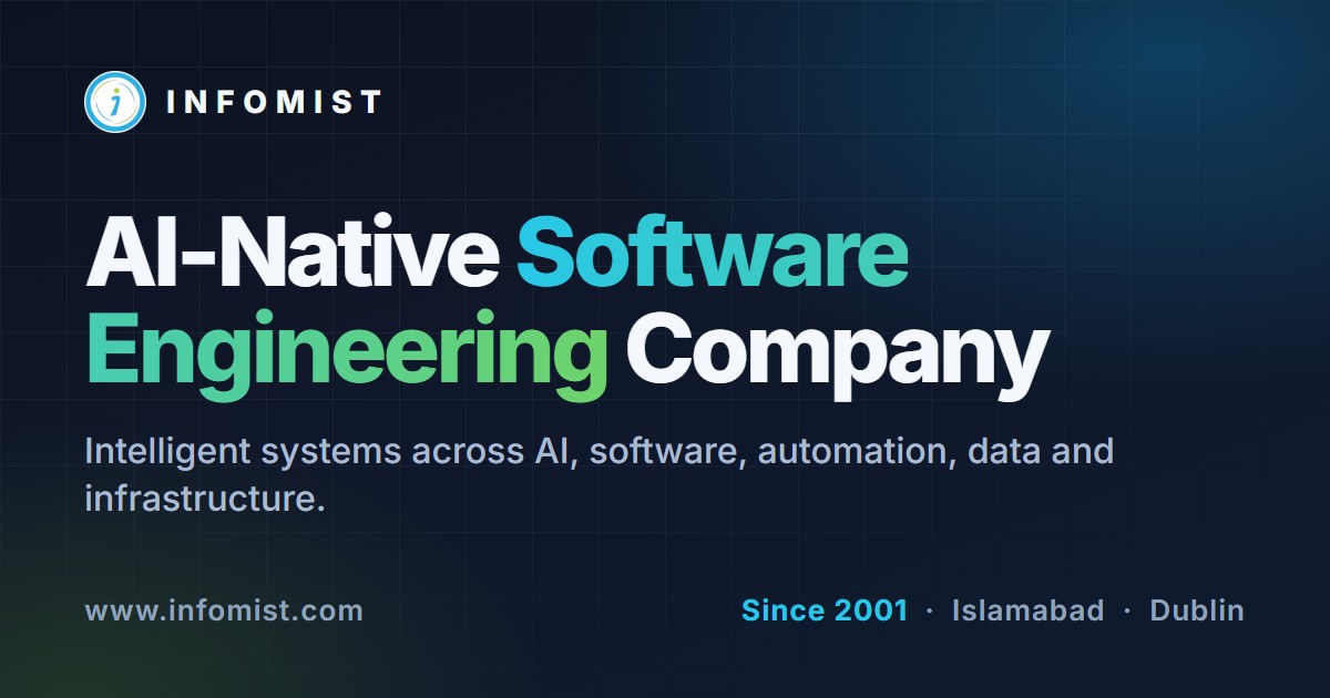 Infomist website preview